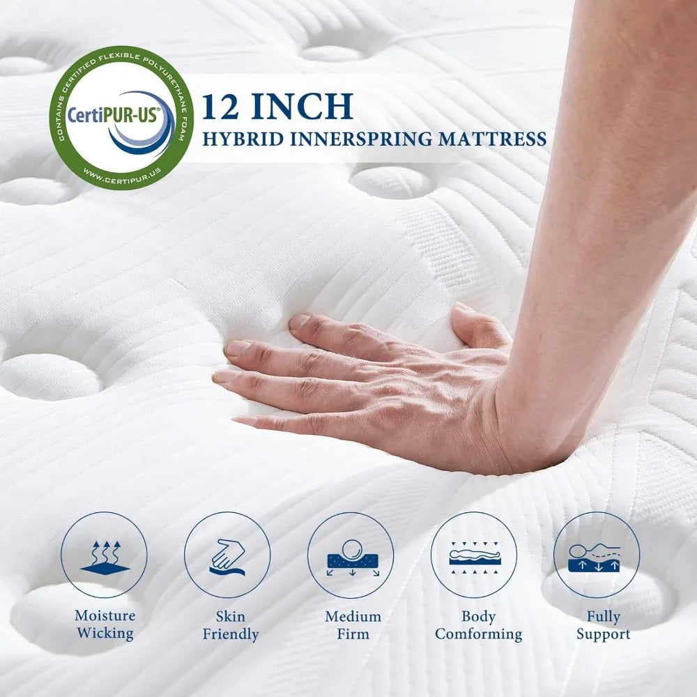 12-Inch Twin Hybrid Mattress