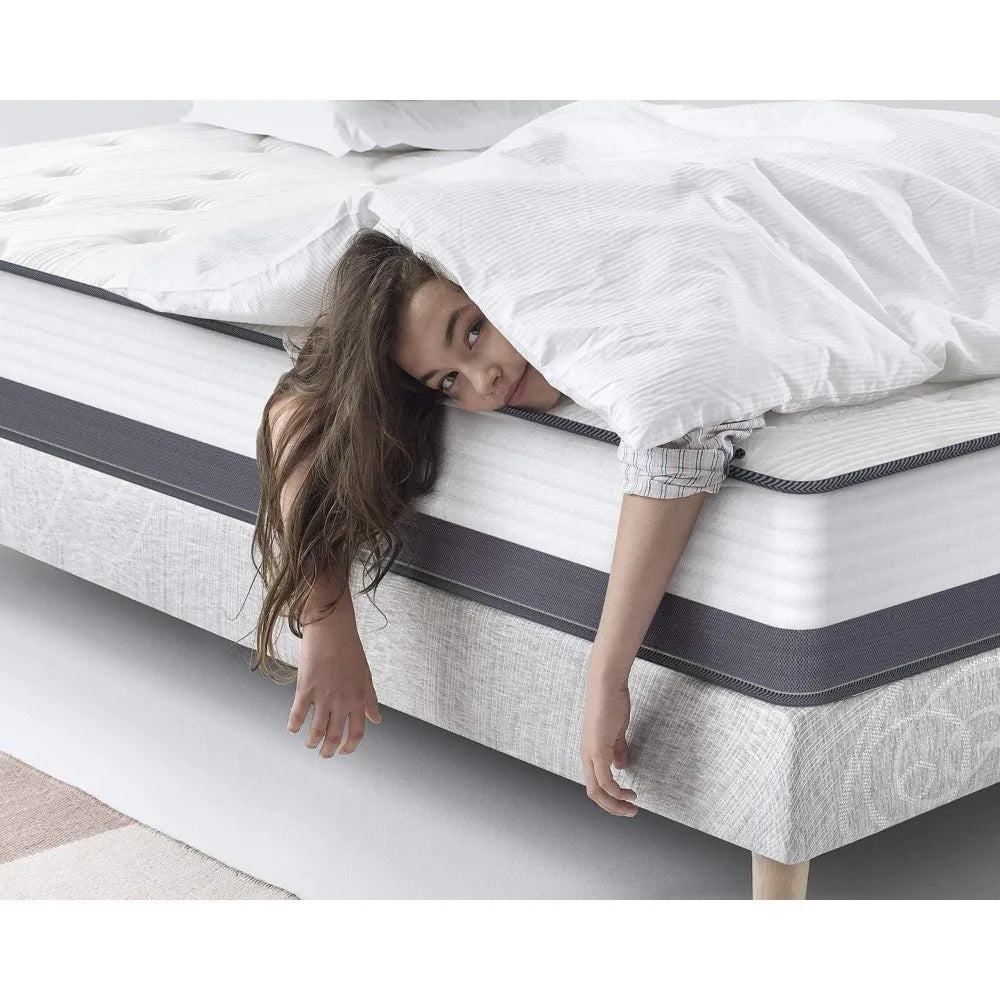 BreezeSleep Twin XL Hybrid Mattress